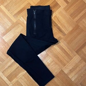 Dynamite black pdr legging with zips